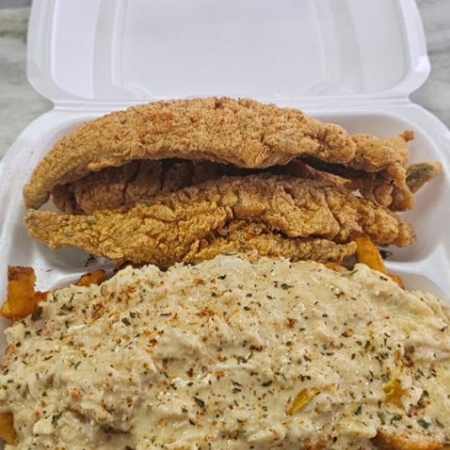 Crab fries.