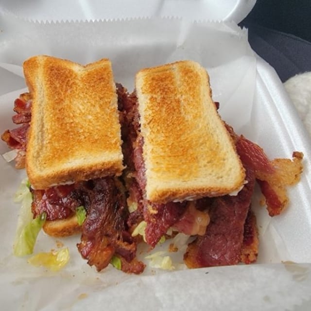 Beef BLT Sandwich.